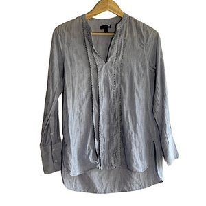 J.Crew Lightweight Long-Sleeve Peasant Top